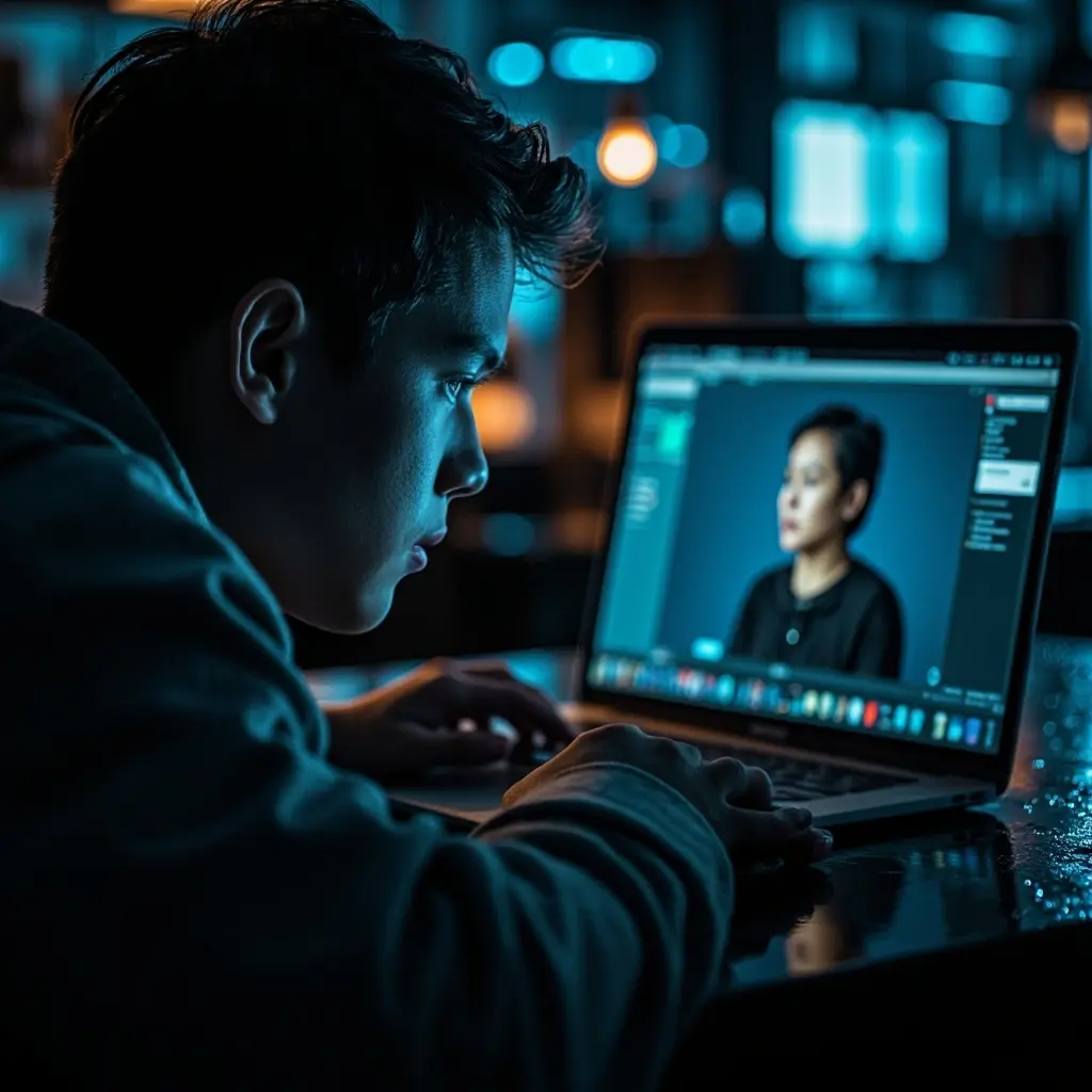 Student learning with an AI tutor
