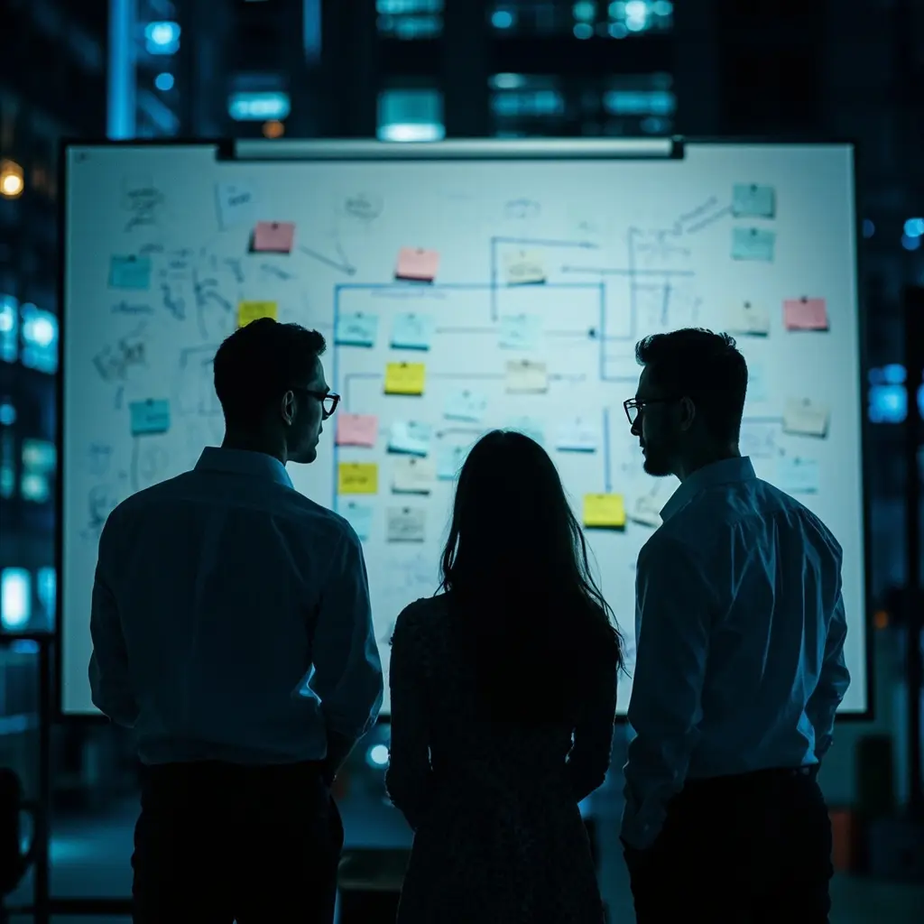 Product team planning the next release