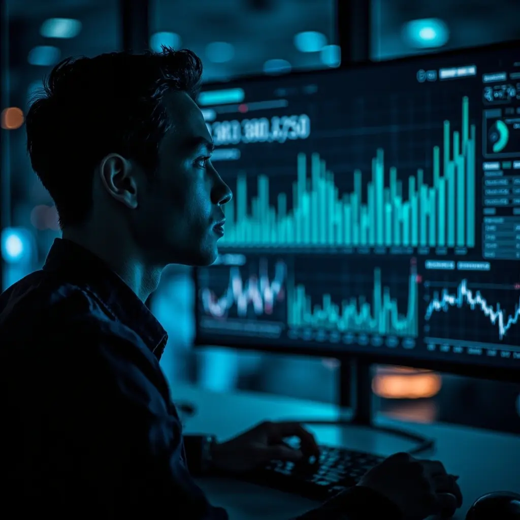 Growth dashboard under analysis